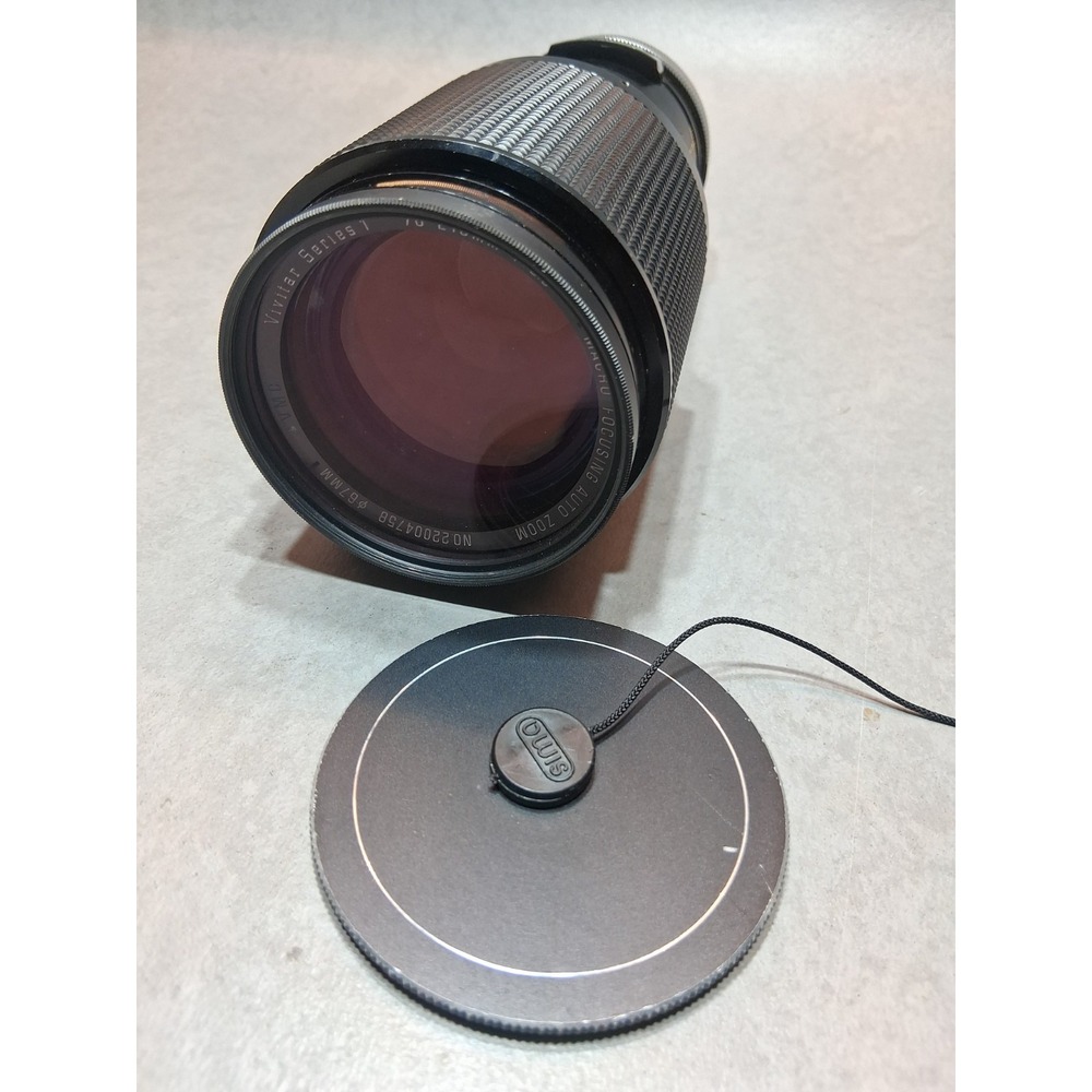 Vivitar Series 1 70-210mm f/3.5 Macro Zoom Manual Focus Lens Pentax K w/ Cap